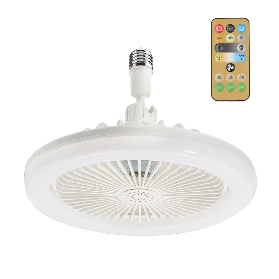 Foco ventilador LED 2 en 1
